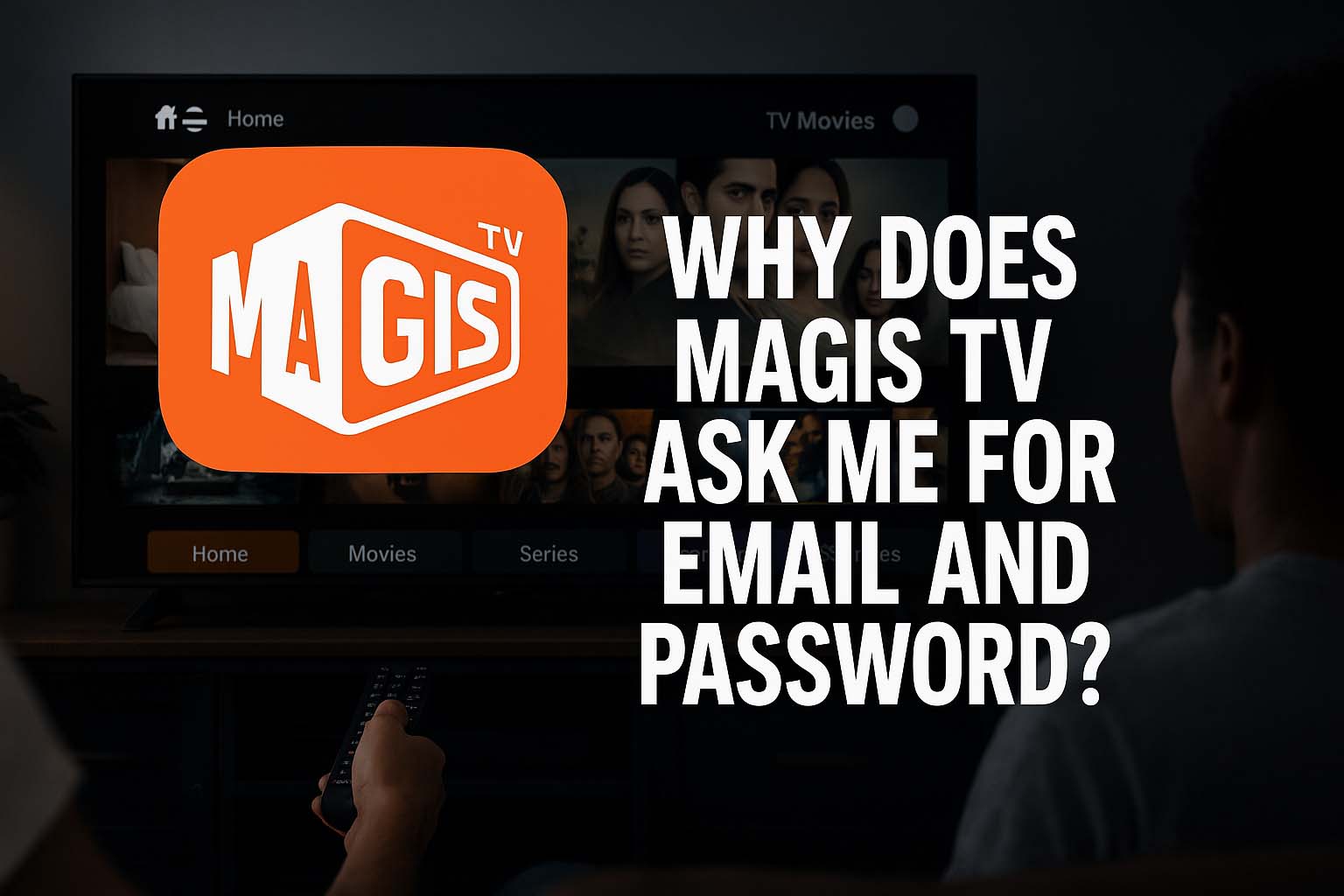 Cómo arreglar que Magis TV me pida correo electrónico y contraseña